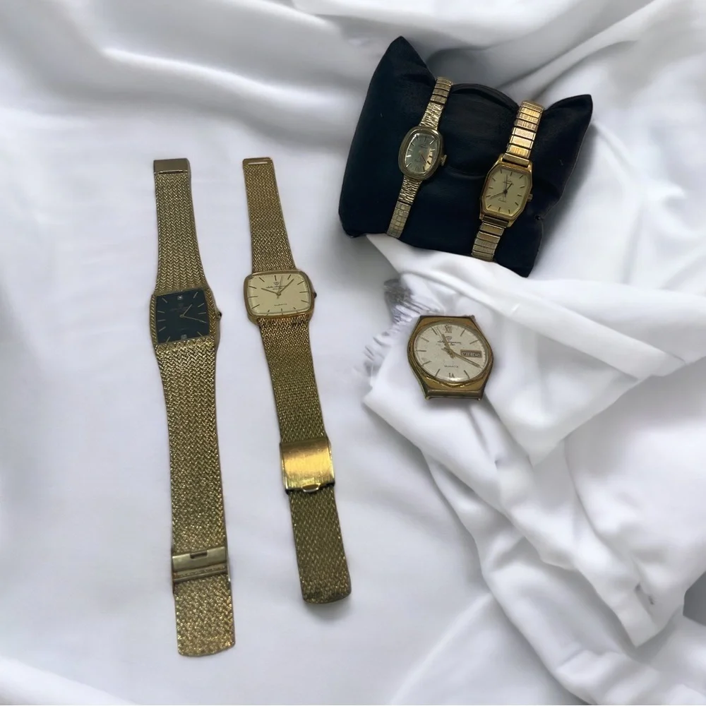 Vintage Jules Jurgensen Set of 5 Watches - Picture 1 of 4